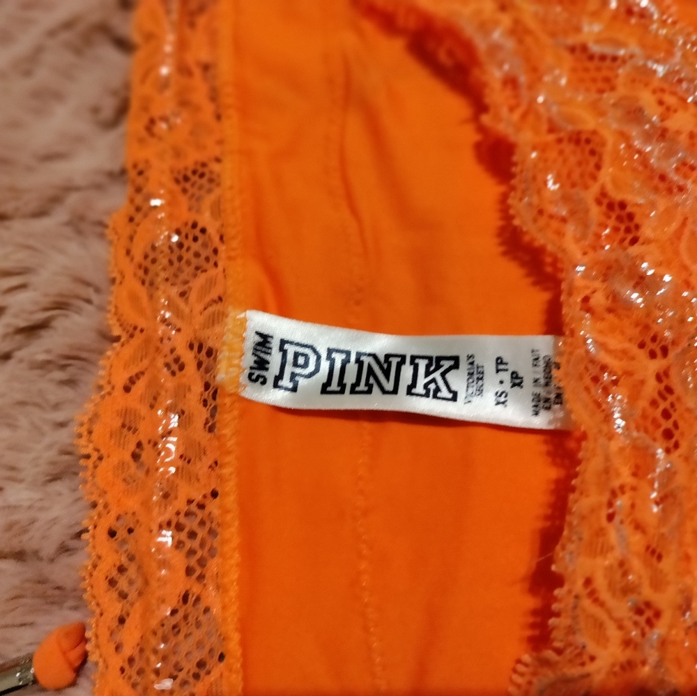 Pink by Victoria Secrets tie bikini - Picture 6 of 7
